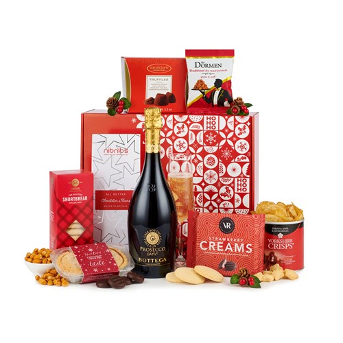 Buy the Christmas Celebration with Prosecco Hamper Online